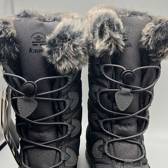 kamik The MOMENTUM 3 Winter Boot- Charcol color Women 7- NWB - Picture 5 of 10